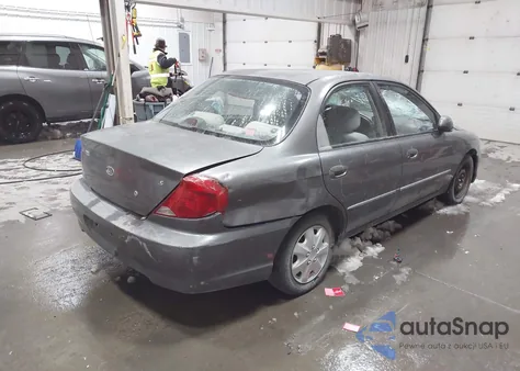 2003 Kia Spectra Ls from USA, damaged, VIN KNAFB121835213640